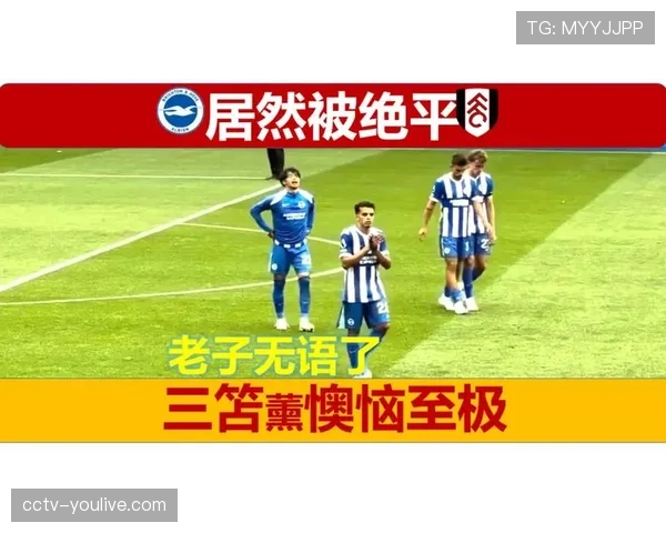 半场战报：布莱顿1-1富勒姆，三笘薰助攻弗格森破门